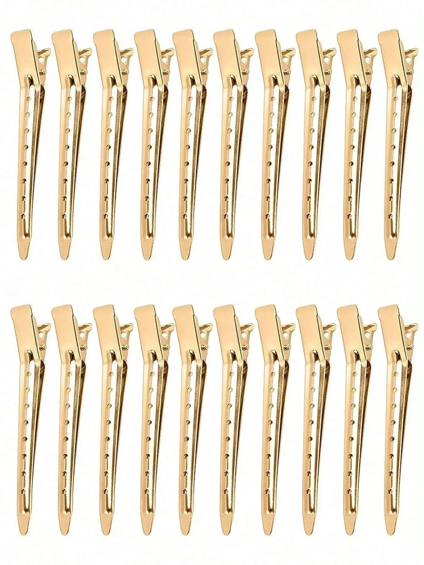 20pcs Metal Duck Alligator Hair Clips