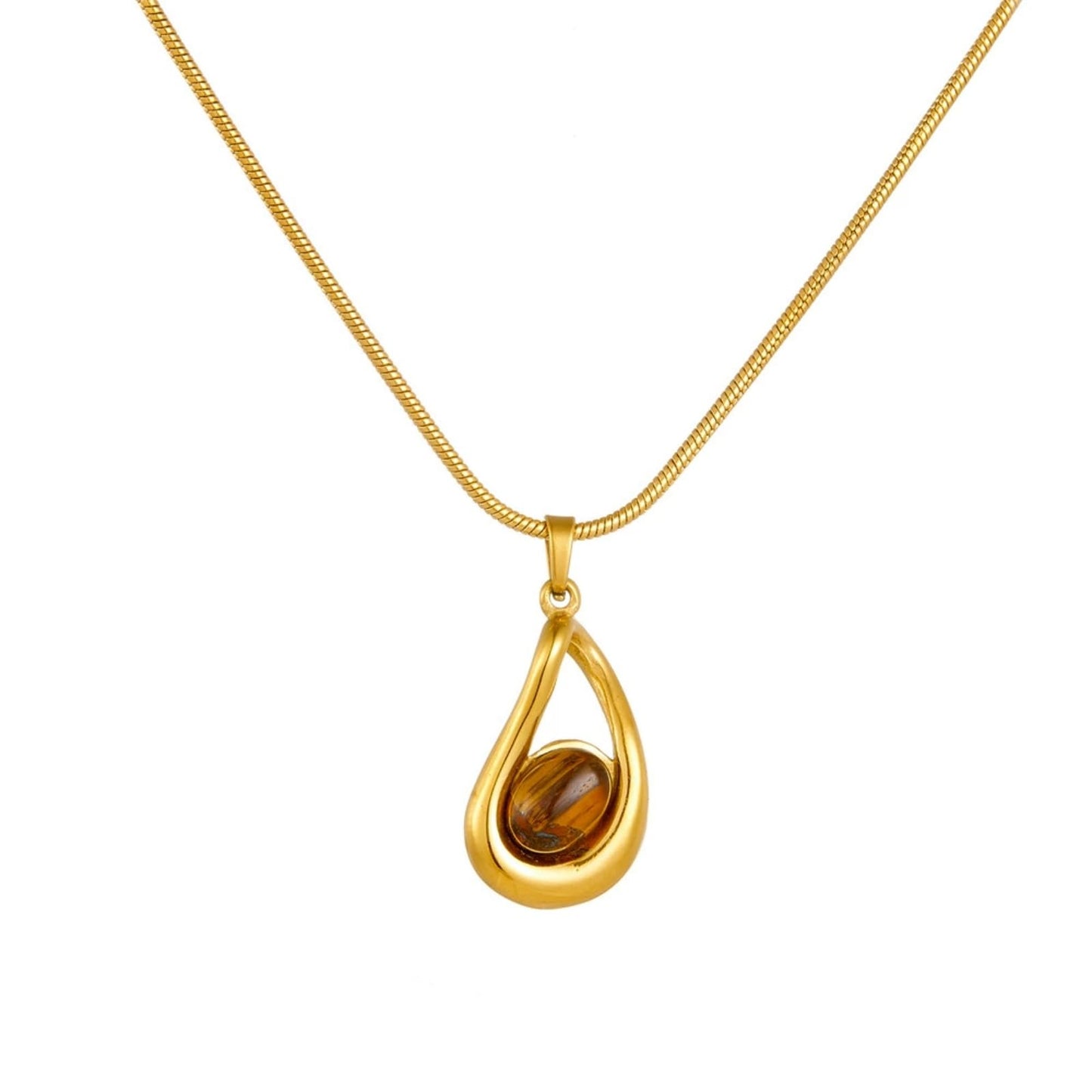 Hcrohihit Chunky Hollow Pendant Necklace for Women,Trendy Charm Big Circle Necklace Boho Punk Cowgirl Outfits Western Accessories (D-GD)