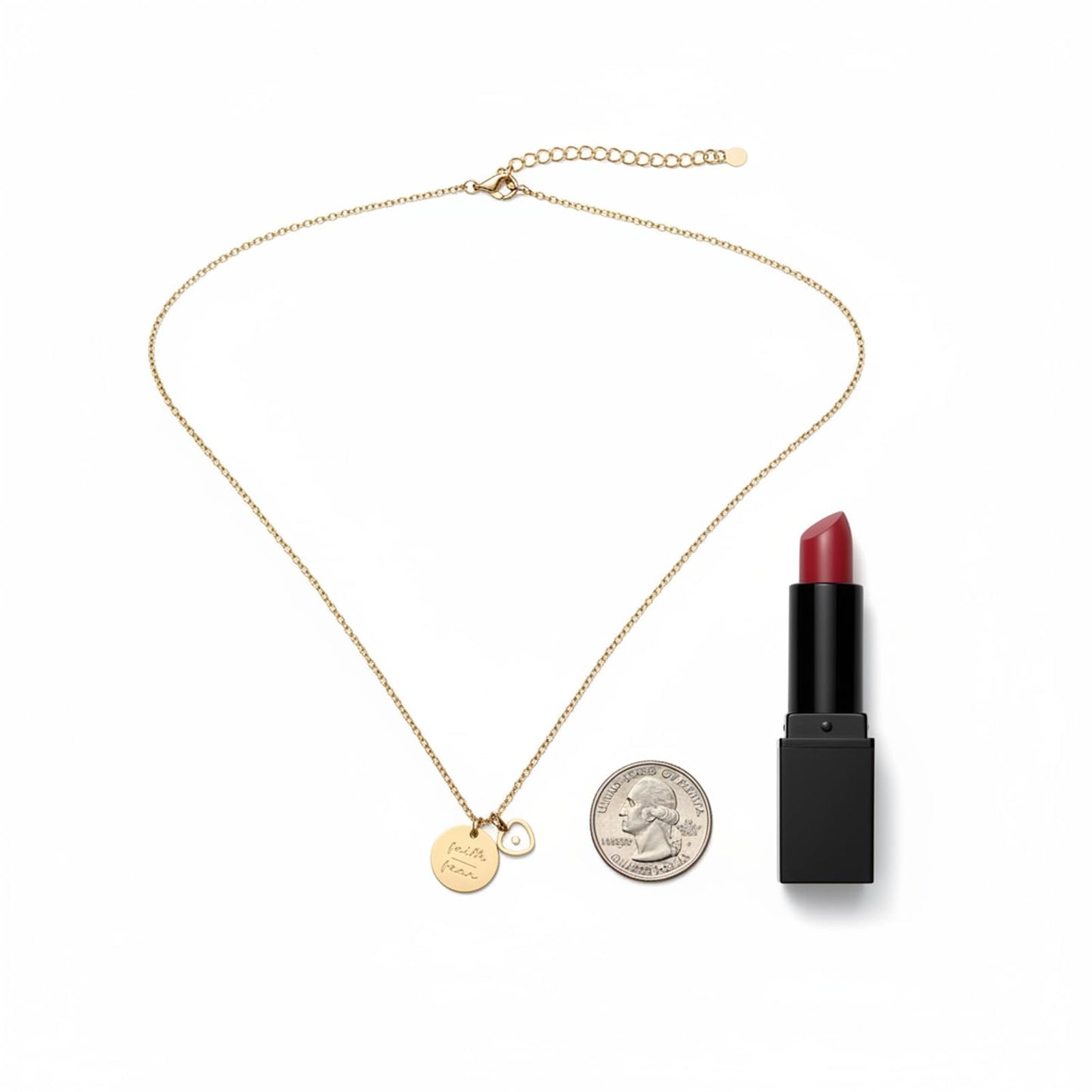 VLIEGEN Mustard Seed Necklace - Stainless Steel Faith Mountain Jewelry for Women & Men styleP