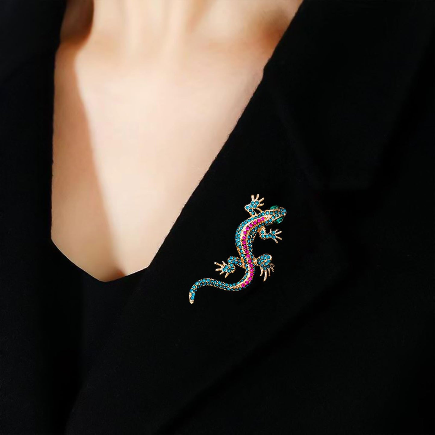 HETICA Animal Brooch for Women, Funny and Cute Flower Brooch Safety Pins Clothing Backpack Hat Decoration Enamel Pins Fashion Women Brooches and Pins Jewelry