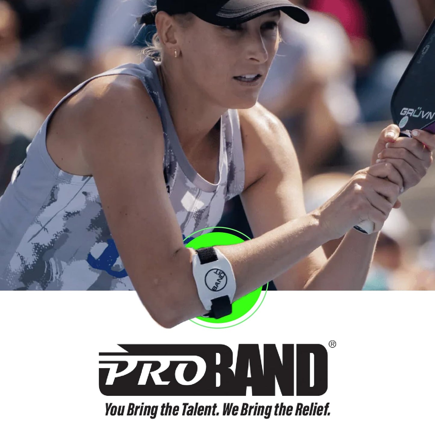 BandIT ® Therapeutic Arm Band for Elbow & Forearm Pain Relief, Anatomically Focused Dynamic Compression Band for Carpal Tunnel, Tendonitis, Tennis Elbow, Golfers Elbow, Sprains, & Arthritis, White