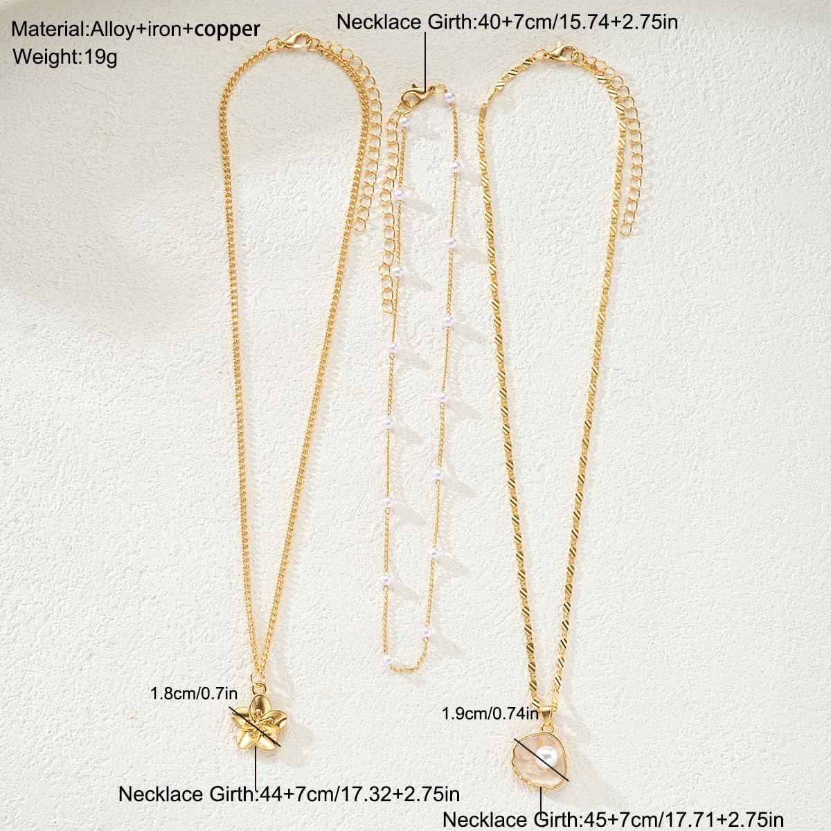 Charm Pearl Shell Necklaces for Women, Dainty Choker Necklace, Seashell Pearl Necklaces, Fashion Summer Cute Beach Jewelry Set Gifts for Women
