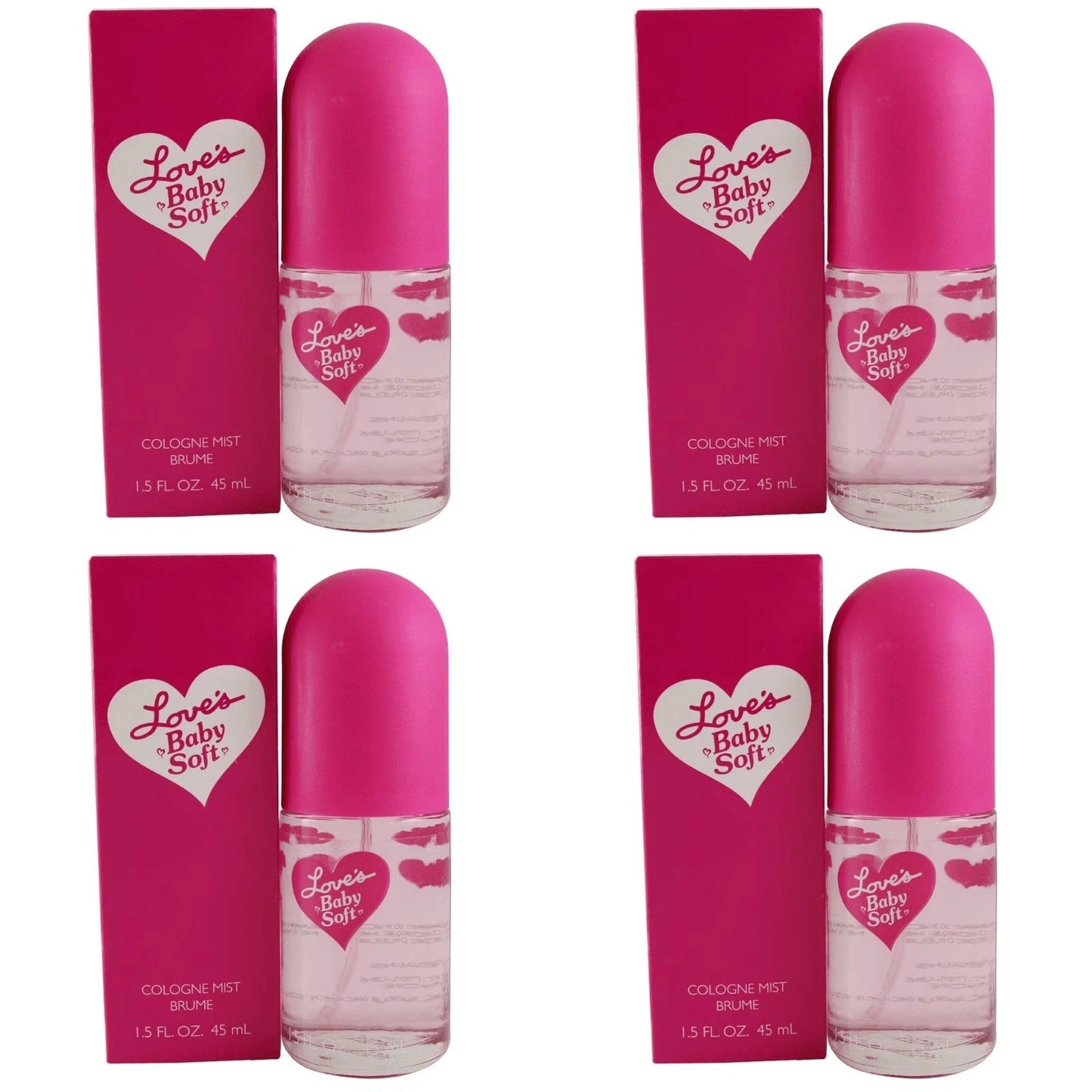 Love’s Baby Soft Body Mist 4 pack 1.5oz