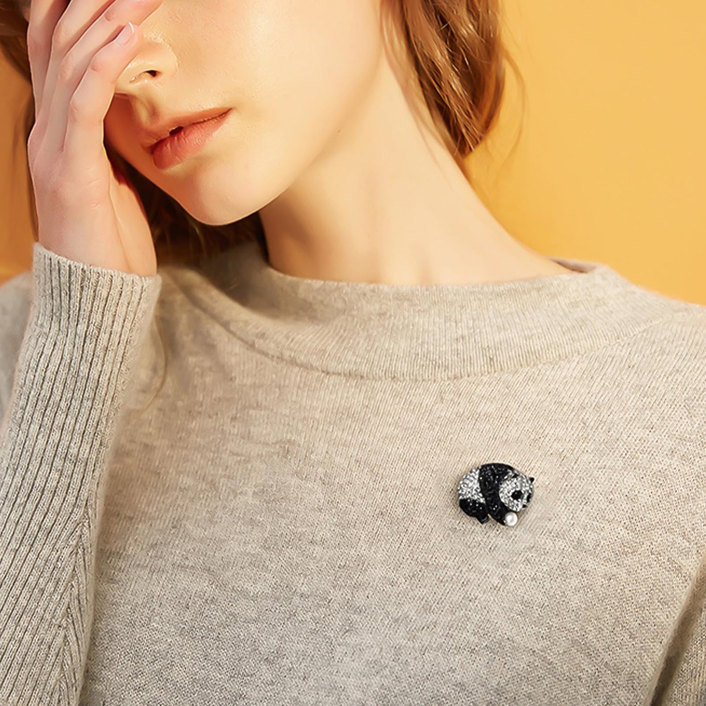HETICA Animal Brooch for Women, Funny and Cute Flower Brooch Safety Pins Clothing Backpack Hat Decoration Enamel Pins Fashion Women Brooches and Pins Jewelry