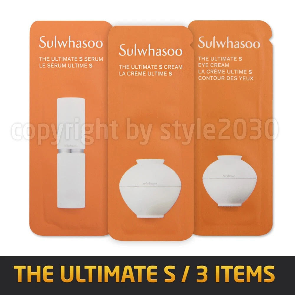 Sulwhasoo Ultimate Cream Serum Samples