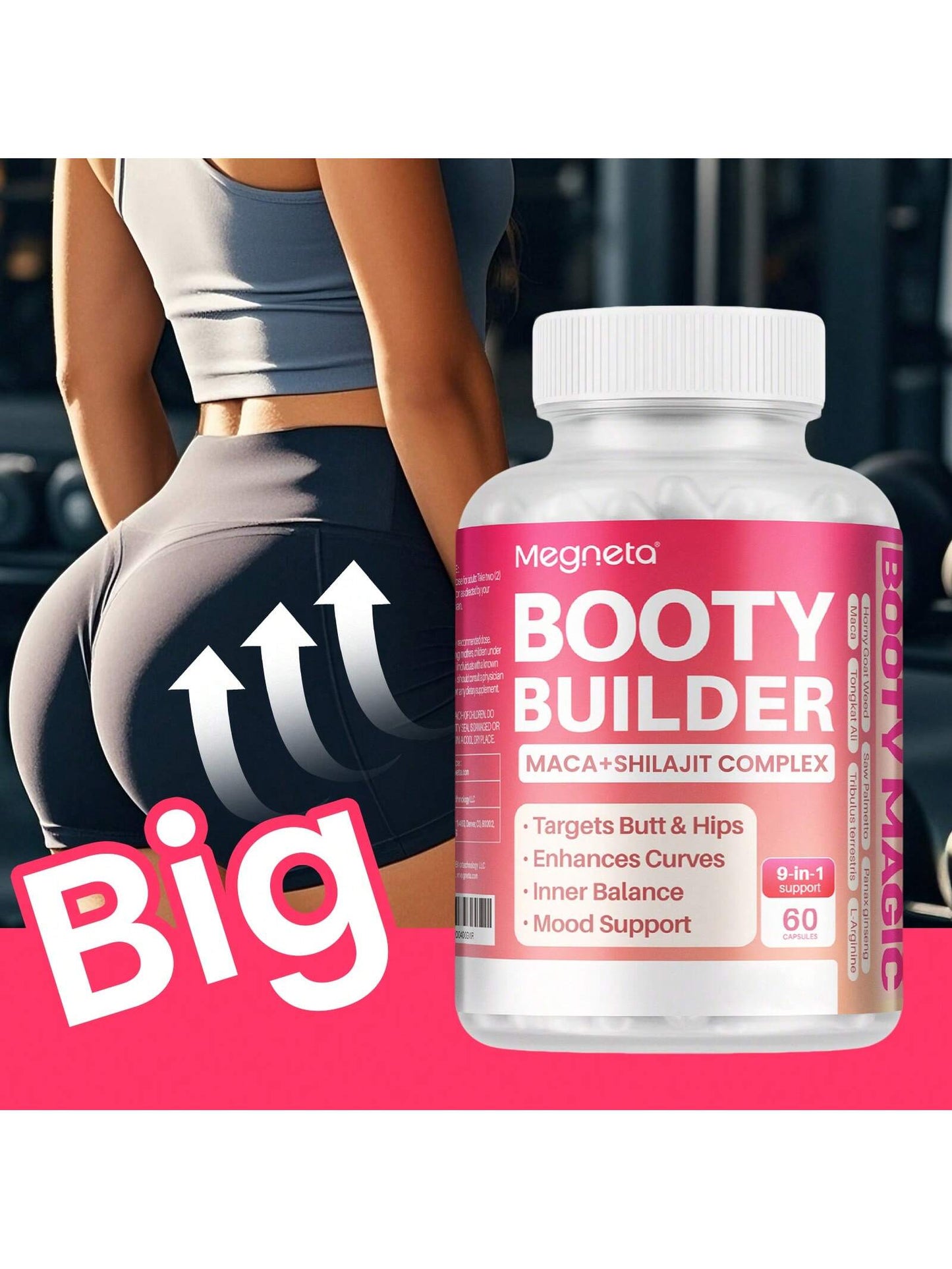 MEGNETA BBL Energy Capsules Supplement