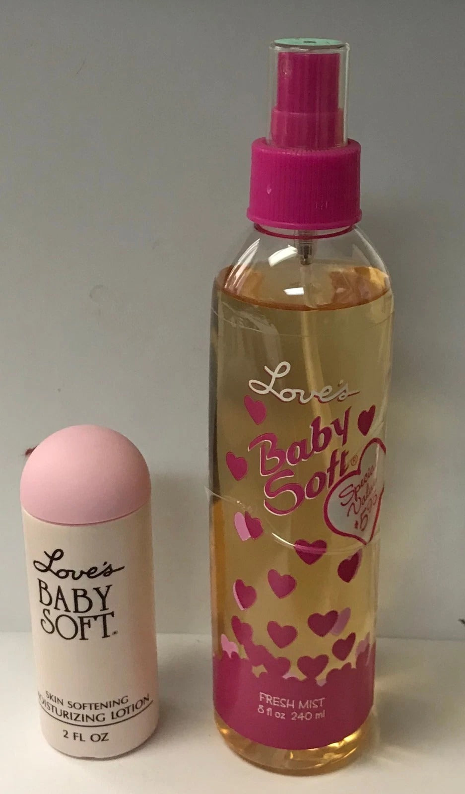 Love's by Dana Baby Soft Fresh Mist 8 fl oz ( dented ) + free baby soft lotion