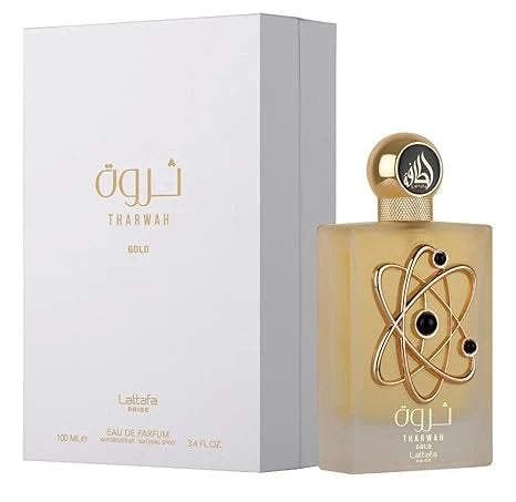 Lattafa Tharwah Gold Perfume