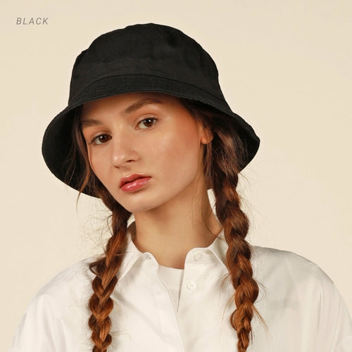 Classic Cotton Bucket Hat for Summer – Lightweight Cotton Sun Hat