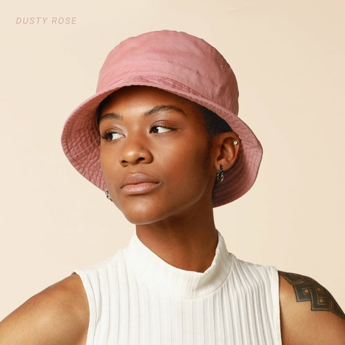 Classic Cotton Bucket Hat for Summer – Lightweight Cotton Sun Hat