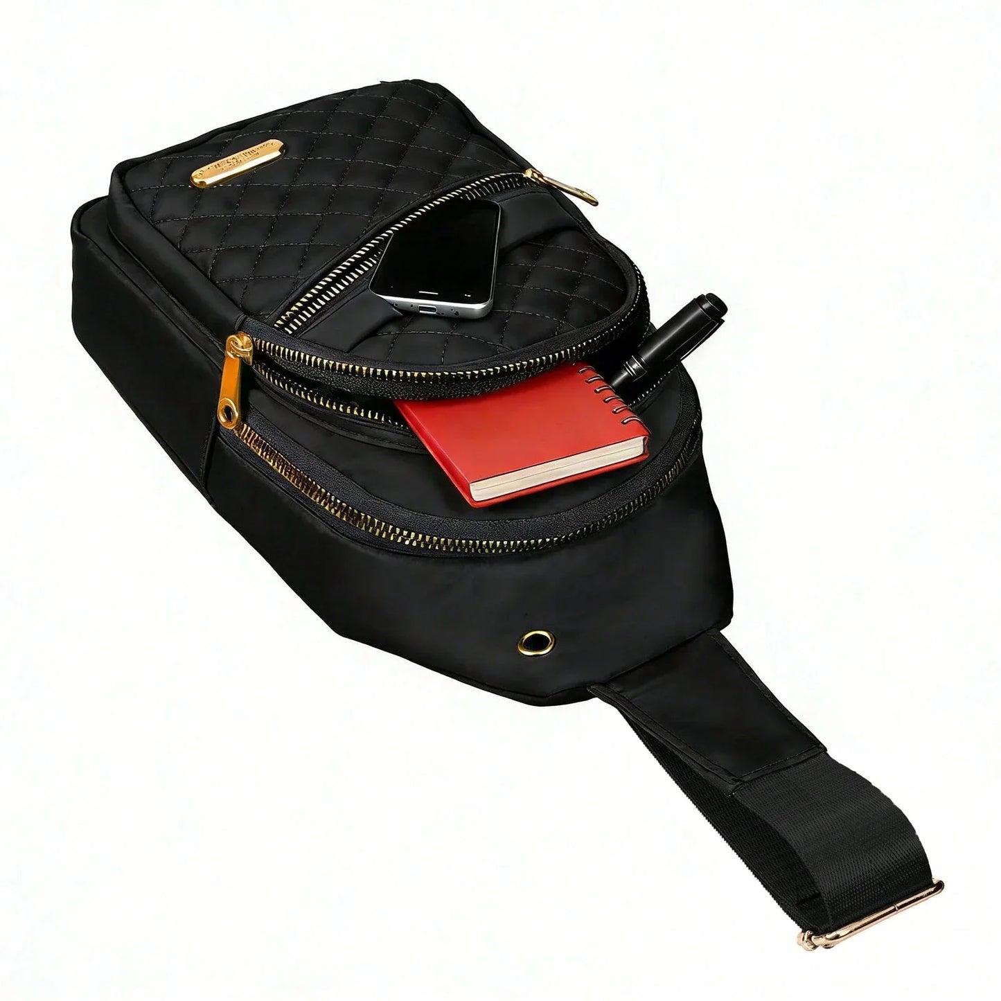 2026 Quilted Waist Crossbody Bag