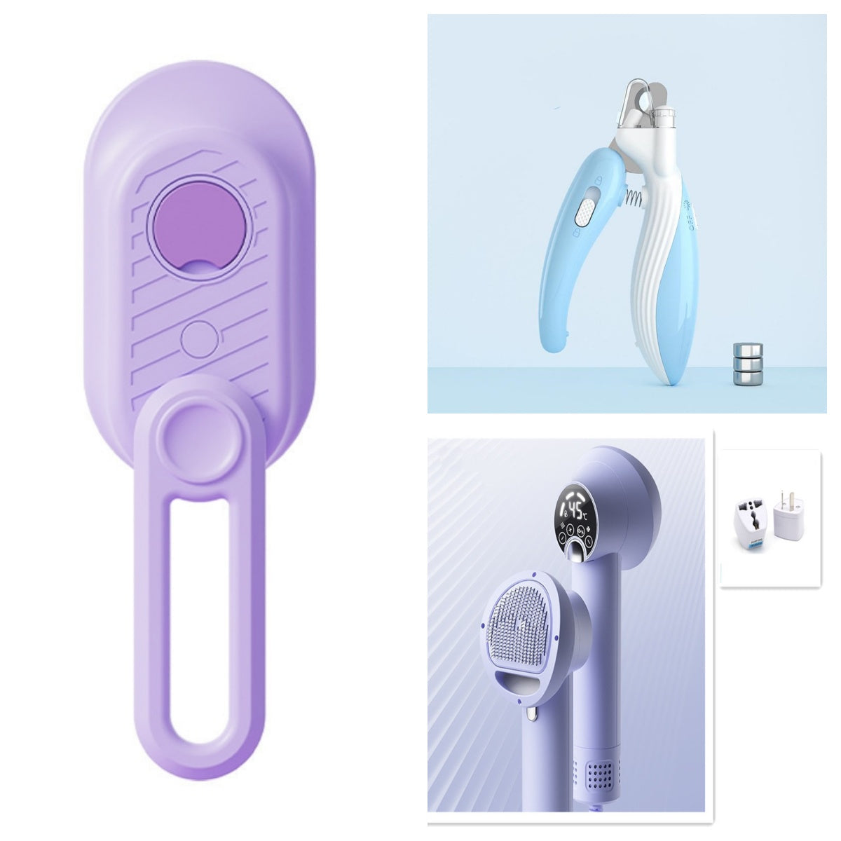 LED Pet Nail Clipper Grinder