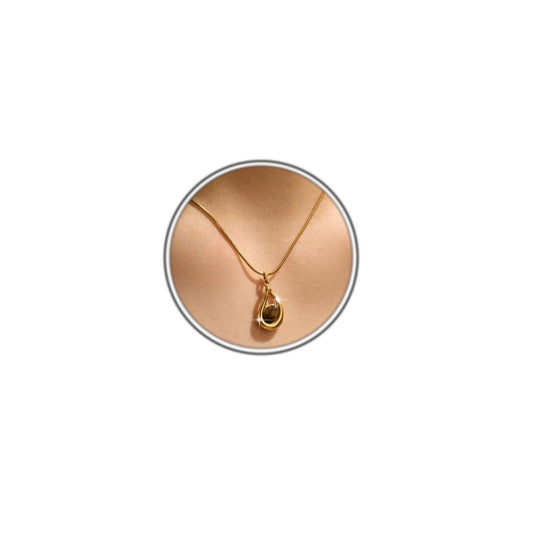 Hcrohihit Chunky Hollow Pendant Necklace for Women,Trendy Charm Big Circle Necklace Boho Punk Cowgirl Outfits Western Accessories (D-GD)