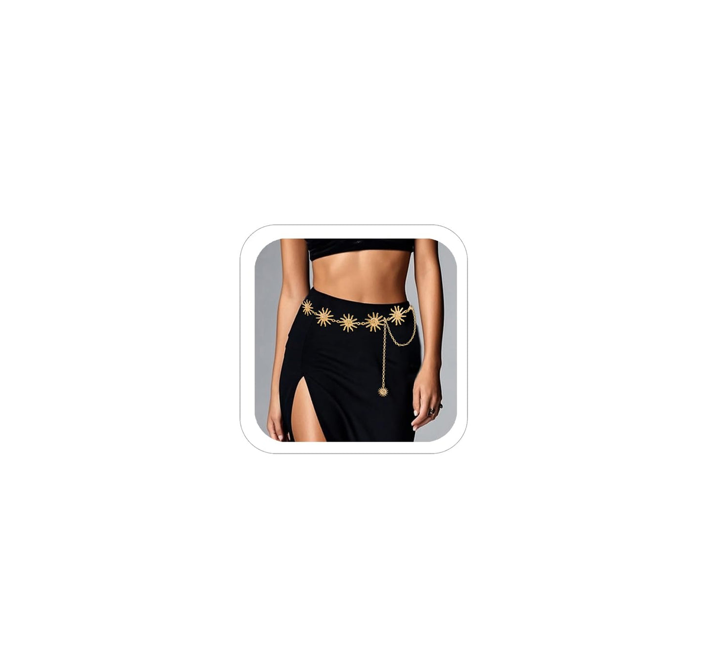 Gold Chain Belt Fashion Waist Chain Plus Size Body Chain Women Boho Waist Jewelry Festival Party Costume Jewelry