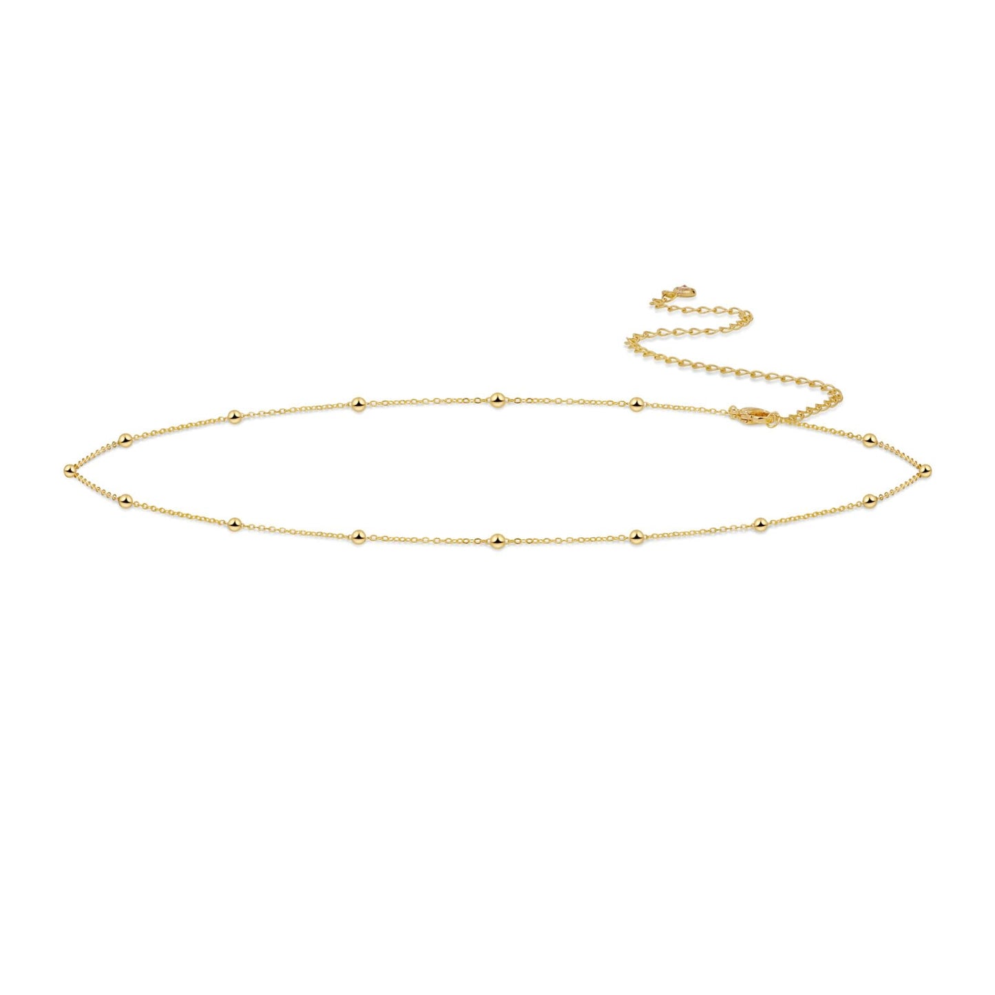 CAROVO Belly Waist Chain for Women 14K Gold Plated Layered Body Chains Boho Bead Belly Chain Sexy Bikini Body Jewelry for Women Adjustable