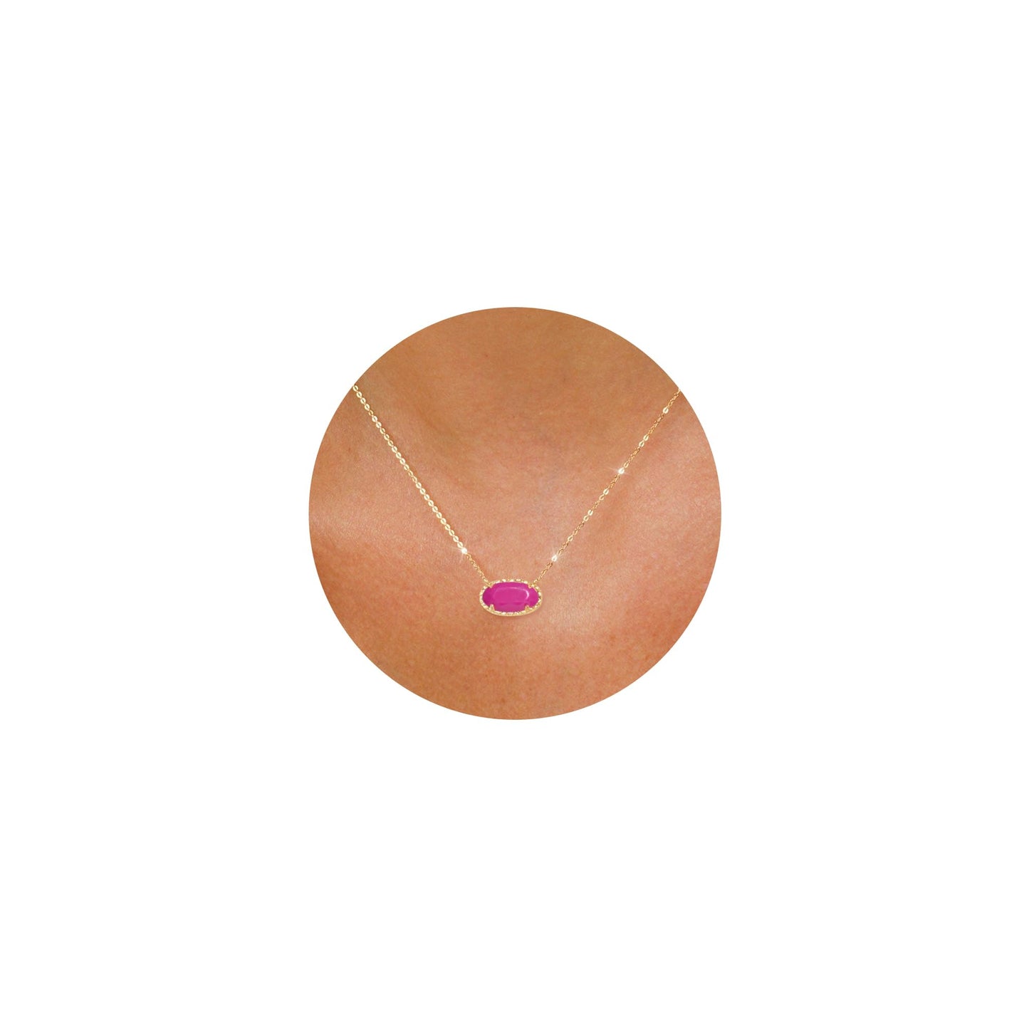 TLY Gold Necklace for Women 14k Gold Plated Dainty Gemstone Pendant Necklace Red Rose Quartz Black Emerald Green Blue Prom Choker Necklace Birthday Wedding Bridesmaid Necklace Mothers Day Jewelry gifts