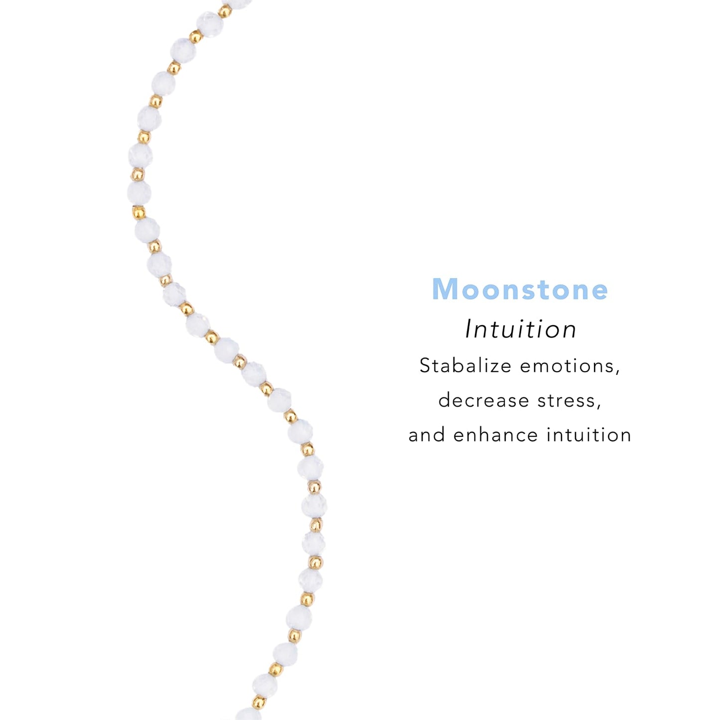 Lotus and Luna Moon Dancer Chakra Healing Dainty Anklet with Real Stones Jade, Pearl, Rose Quartz, Amethyst, Moonstone (Silver)