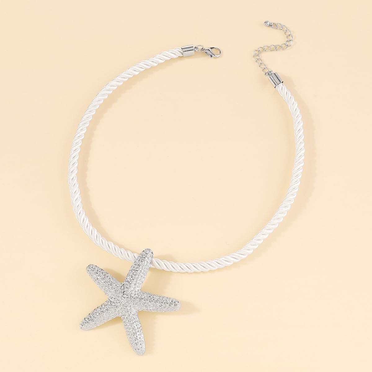 Starfish Necklace Beach Jewlery for Women Cowrie Puka Shell Seashell Necklace Ocean Jewlry