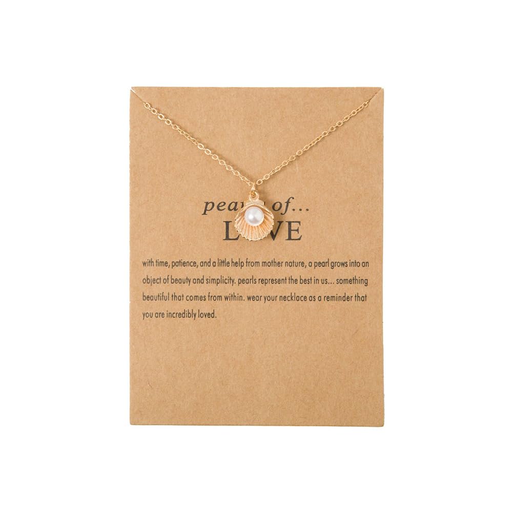 CIWEAI 6Pcs Gold Beach Starfish Necklace Set for Women Cute Beachy Hawaii Star Fish Bulk Necklaces Pack Trendy Hawaiian Friendship Matching Jewelry Accessories