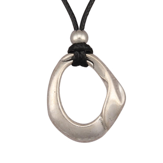 joymiao Chunky Boho Long Necklace for Women Vintage Bohemian Necklaces with Silver Pendant Hippie Choker Jewelry
