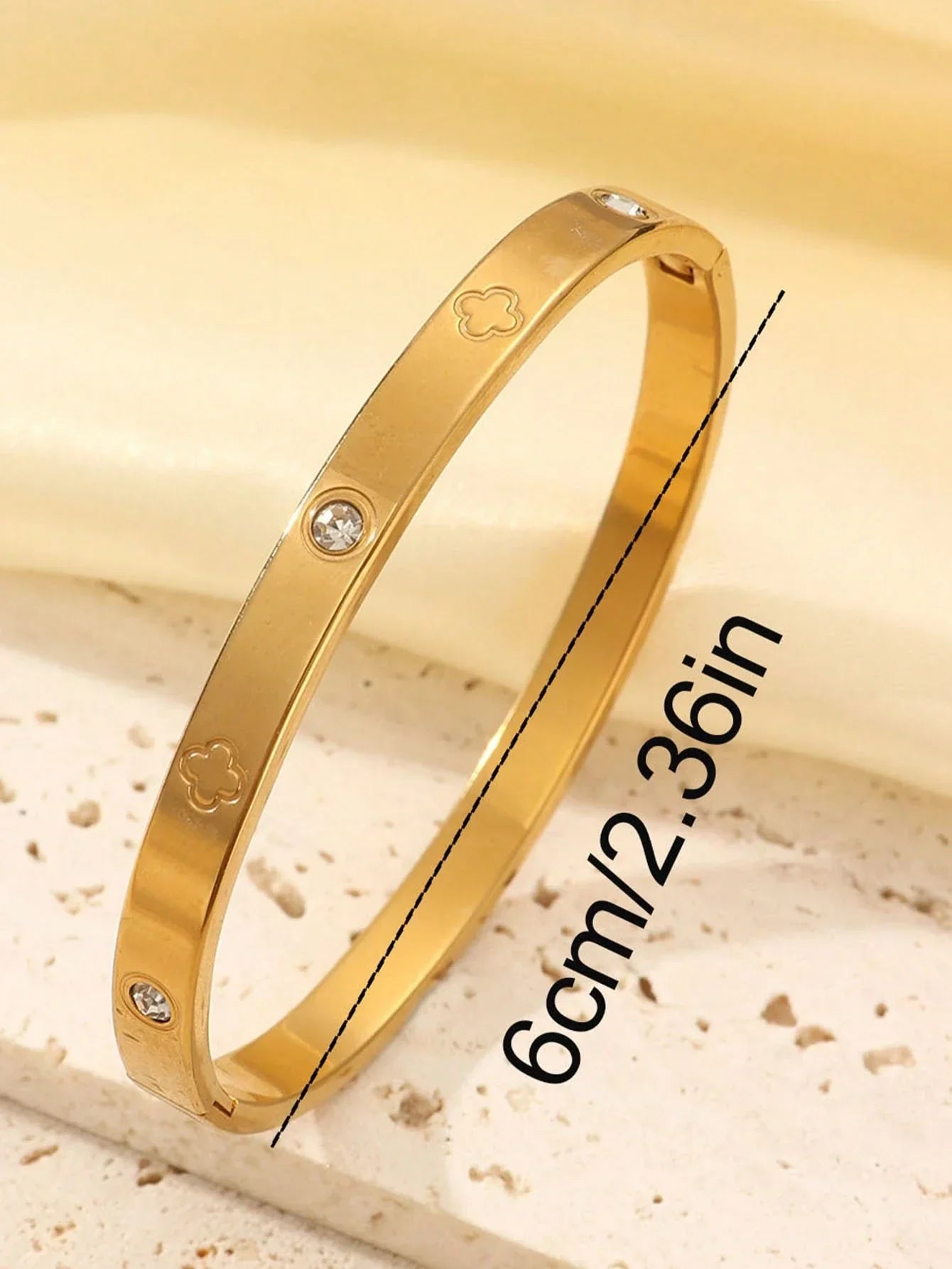 5PCS Sparkling Star Bangle Set
