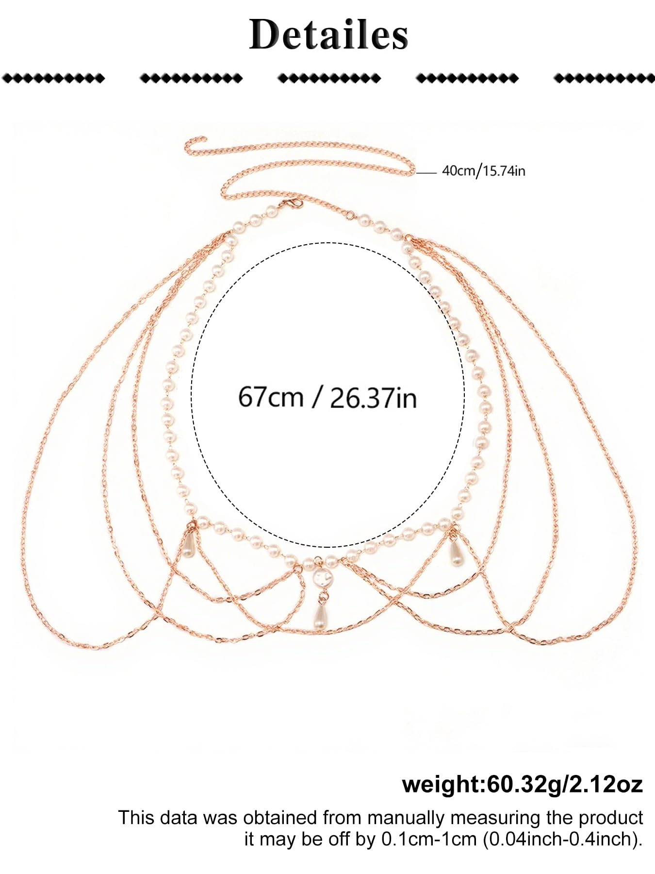 MODRSA Gold Belt Chain Belt for Women Fashion Plus Size Gold Pearl Waist Chains Metal Layered Belts Chains no Tarnish Trendy Belly Belts for Women Dress Pearl Waist Jewelry Dainty