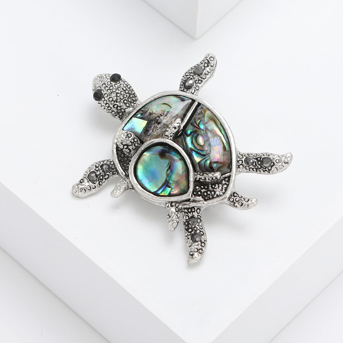 Sea Turtle Brooch for Women Abalone Shell Parent and Child Turtle Brooch Animal Jewelry Mother's Day Birthday for Mother Wife