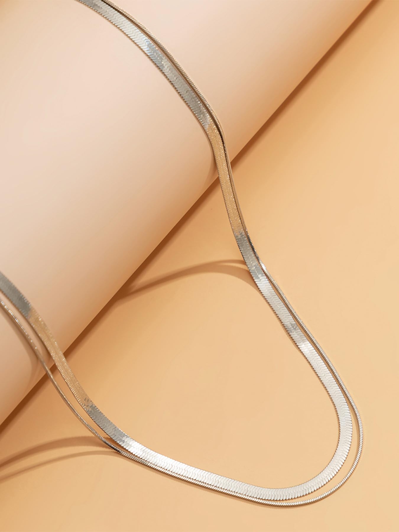 Longita Silver Waist Chain for Women Silver Belly Chain for Women Body Chains Stomach Chains Stacked Waist Belly Jewelry Trendy