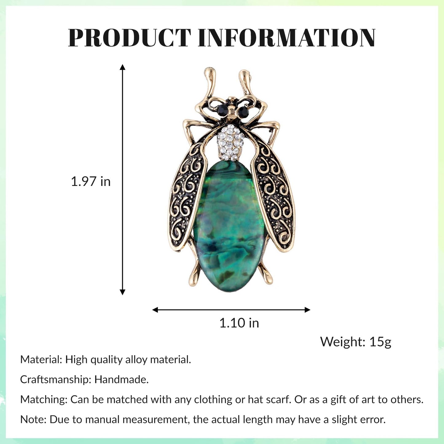 HETICA Animal Brooch for Women, Funny and Cute Flower Brooch Safety Pins Clothing Backpack Hat Decoration Enamel Pins Fashion Women Brooches and Pins Jewelry