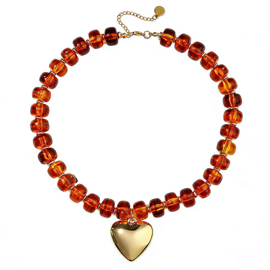 joymiao Beaded Necklaces for Women Big Colorful Beaded Necklace Boho Beach Necklace Jewelry for Women Charm Trendy Necklaces