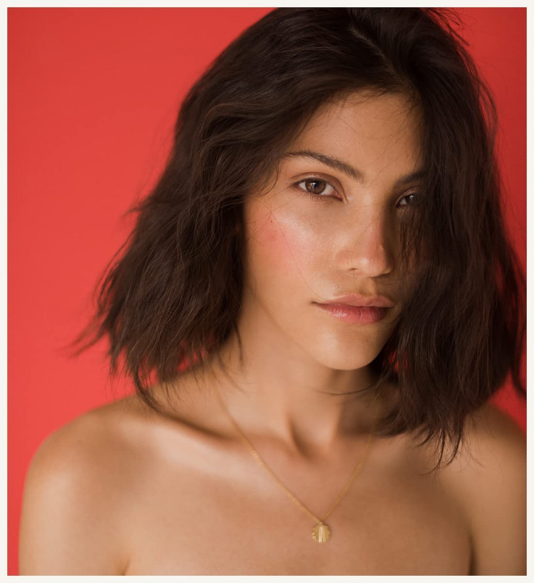 LUUK LIFESTYLE Stainless steel necklace for women with shell pendant and HAPPINESS gift card, lucky charm, jewellery, beauty symbol, 19” adjustable chain length, trendy fashion accessory, gold