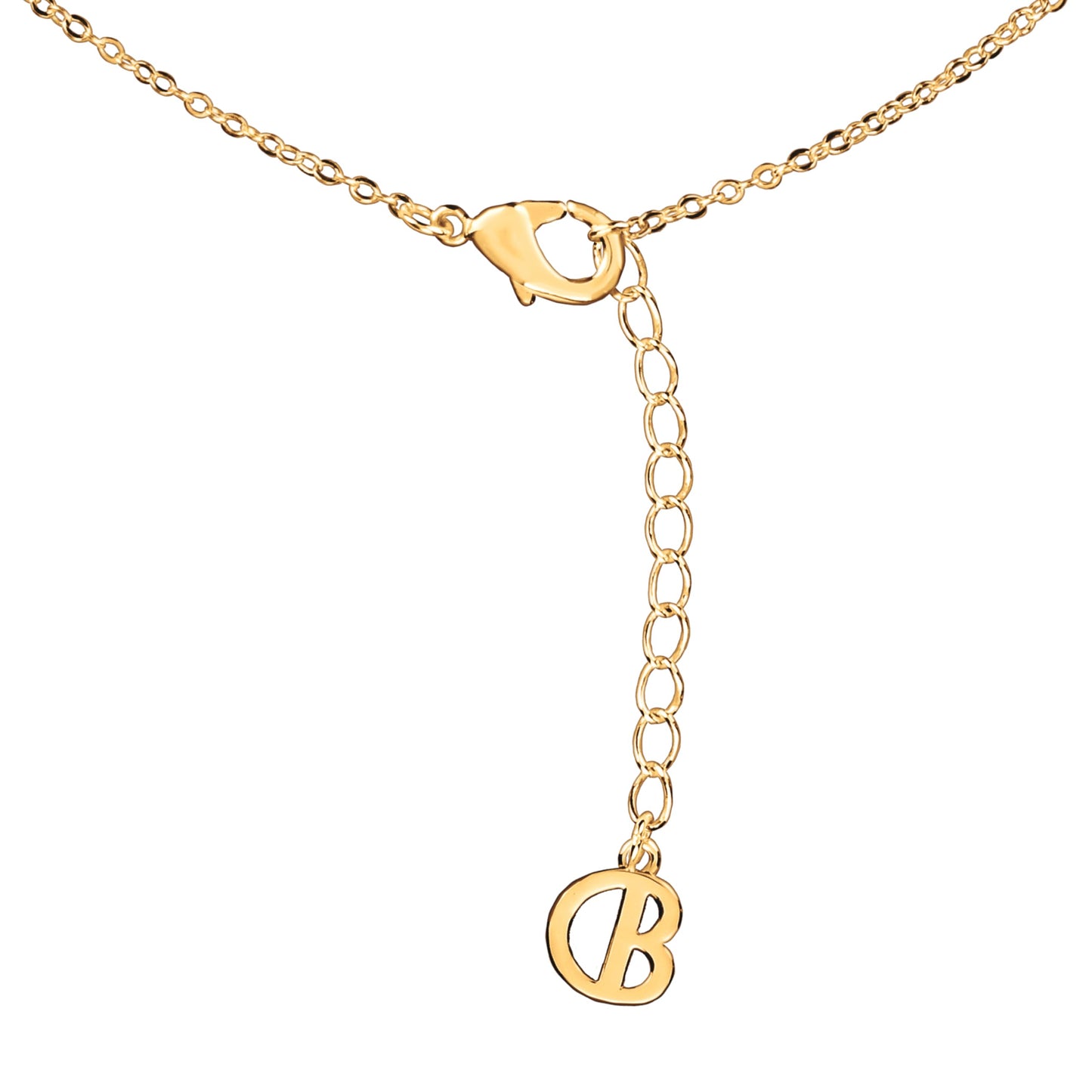 COBI Gold Circle Necklace for Women, 18K Gold Tone Finished Long Gold Necklace, Gold Statement Necklace Simple Everyday Jewelry, Fashion Trendy Birthday Gifts