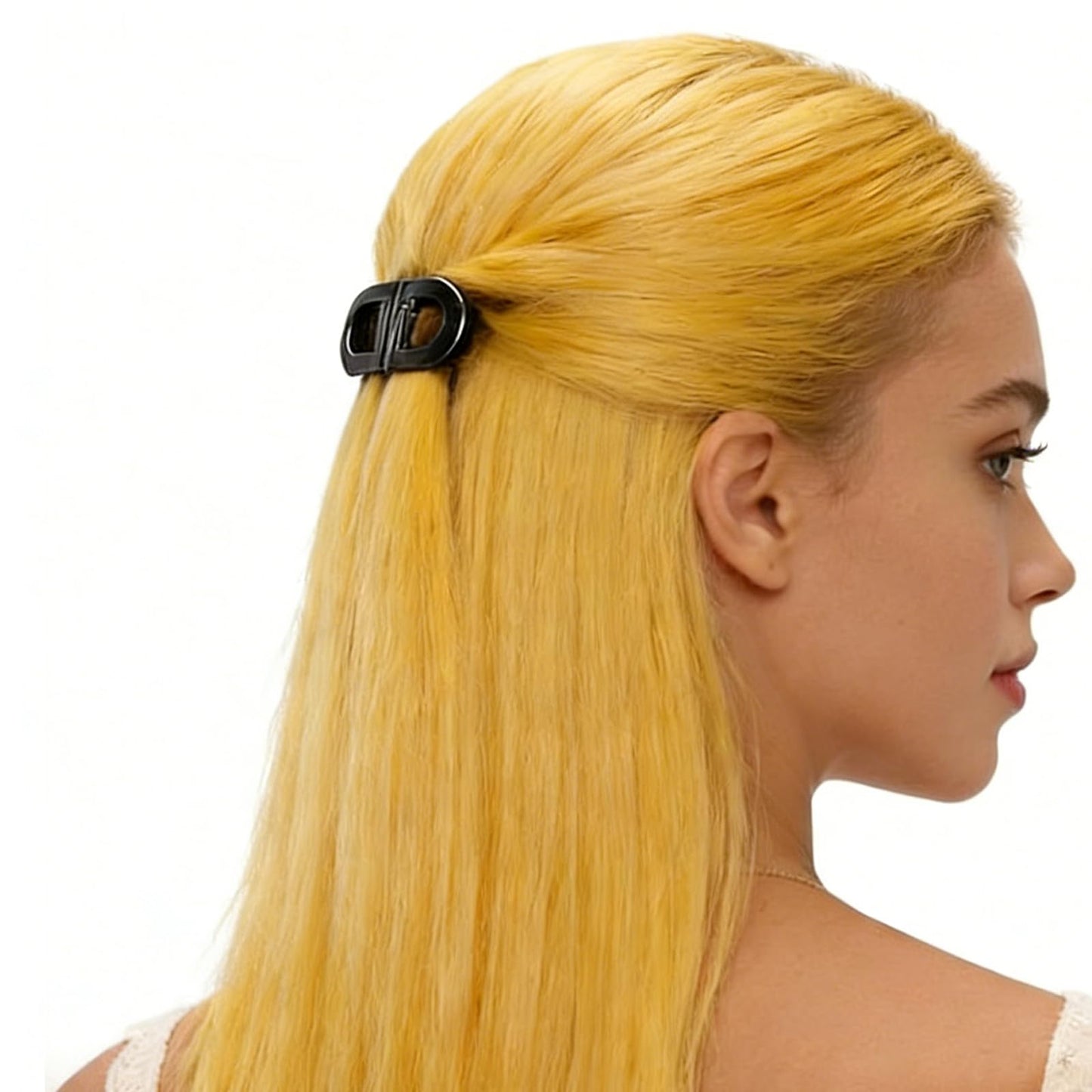 Magnetic Hair Clips – Strong Hold No-Slip Magnetic Hair Styling Clips for Women, Seamless 2-in-1 Design for Easy Everyday Hairstyles, Clip No Crease, Perfect for Daily Hair Styling（2.95 in*1.18 in）