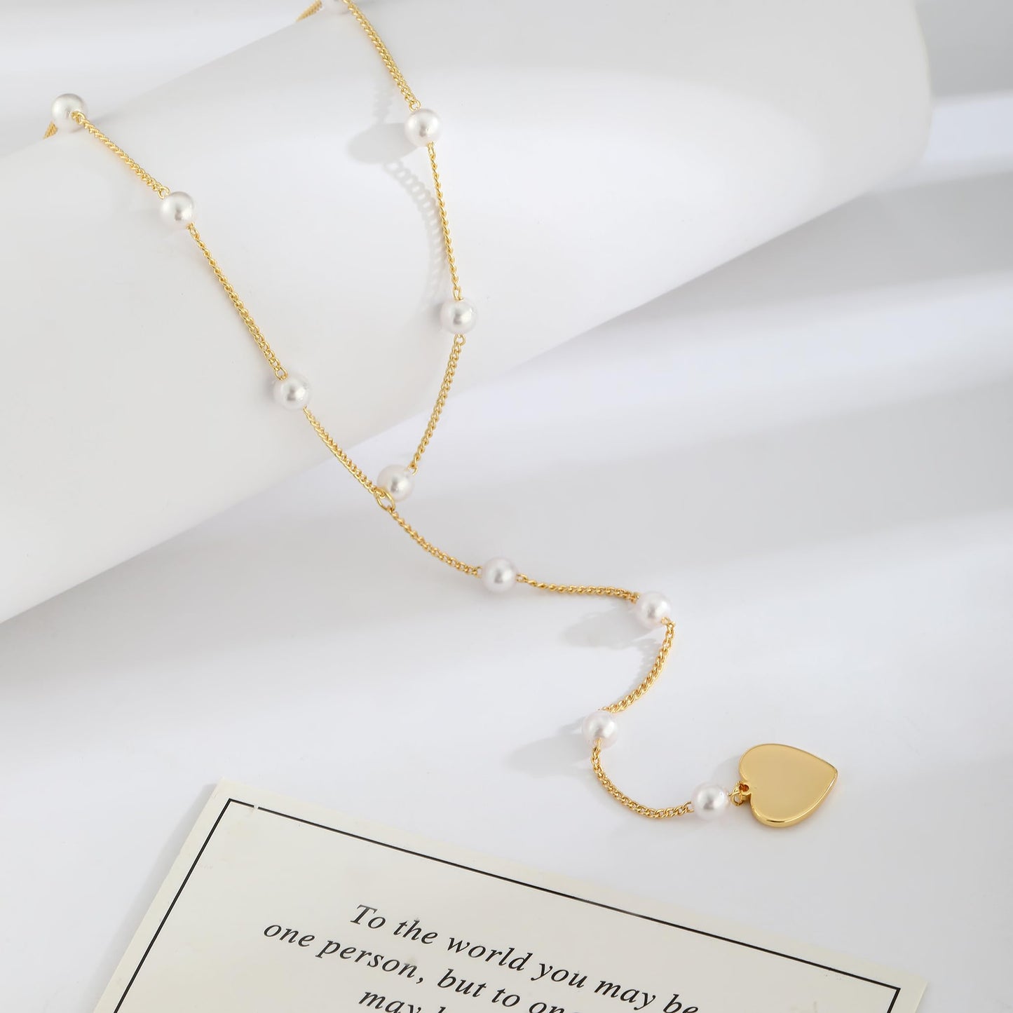 MFRYK 14K Gold Plated Waist Chain Pearl Chain With A Heart Pendant Belly Body Chain Boho Beach Waist Chains For Women Adjustable Waterproof Sexy Bikini Body Chain Jewelry For Women