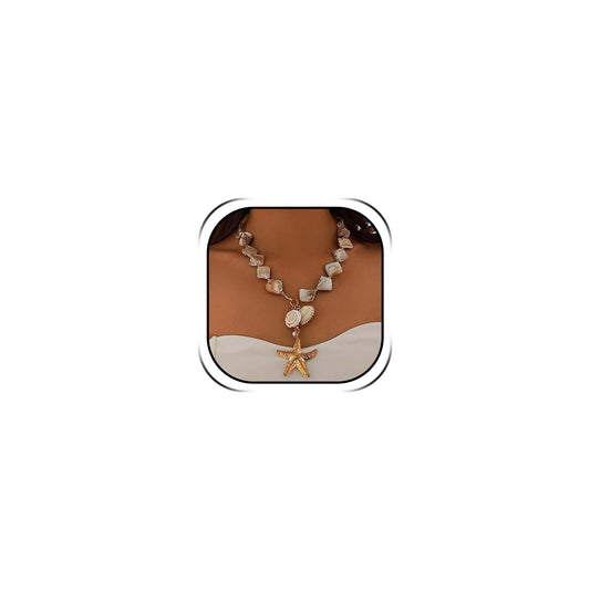 Your Always Charm Cowrie Shell Necklace for Women Puka Shell Necklace Beach Accessories Summer Vacation Outfits Layered Ocean Jewelry 2026