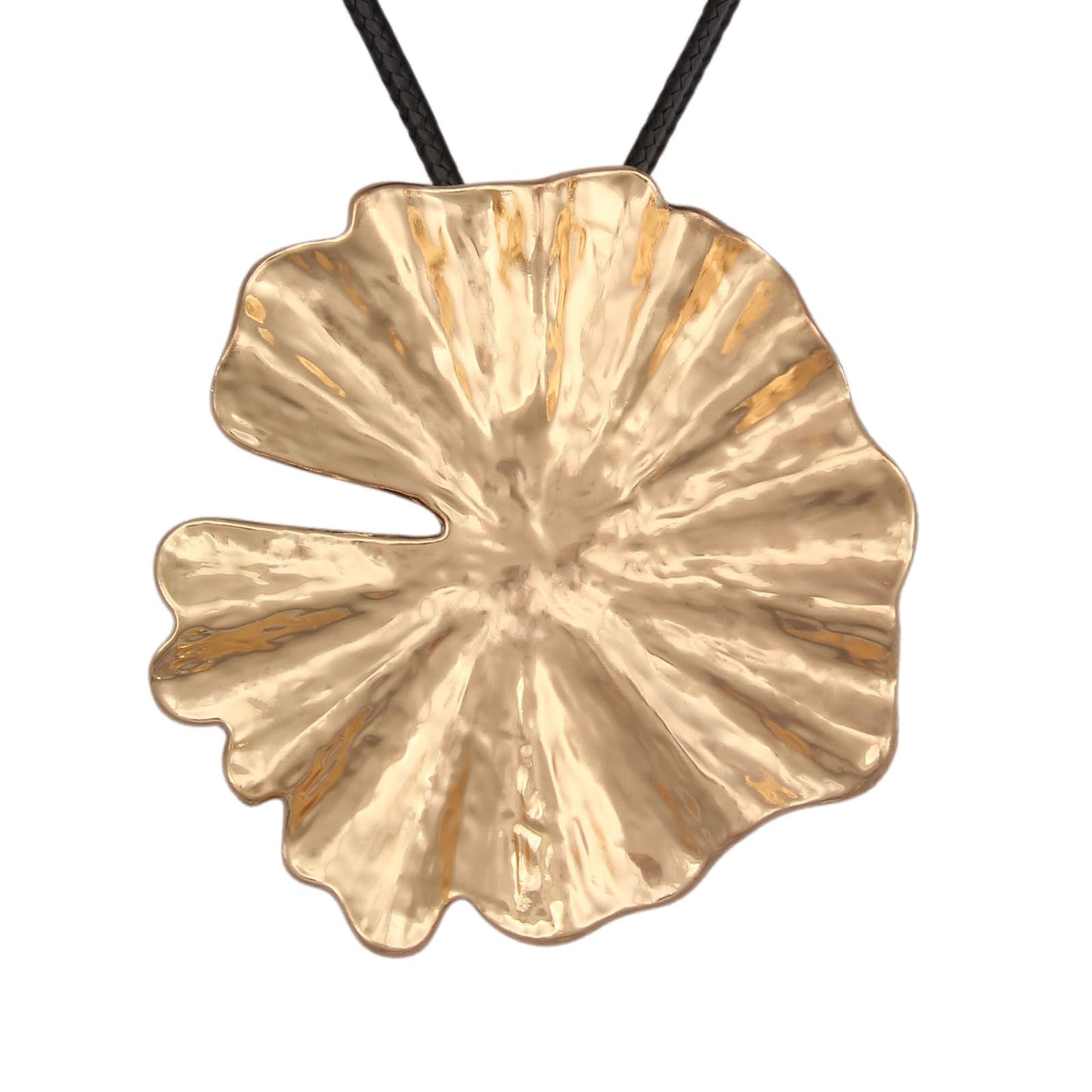 joymiao Large Pendant Necklaces for Women Boho Long Necklace Chunky Boho Necklaces for Women Long Wrap Choker Necklace with Gold Pendant Vintage Jewelry