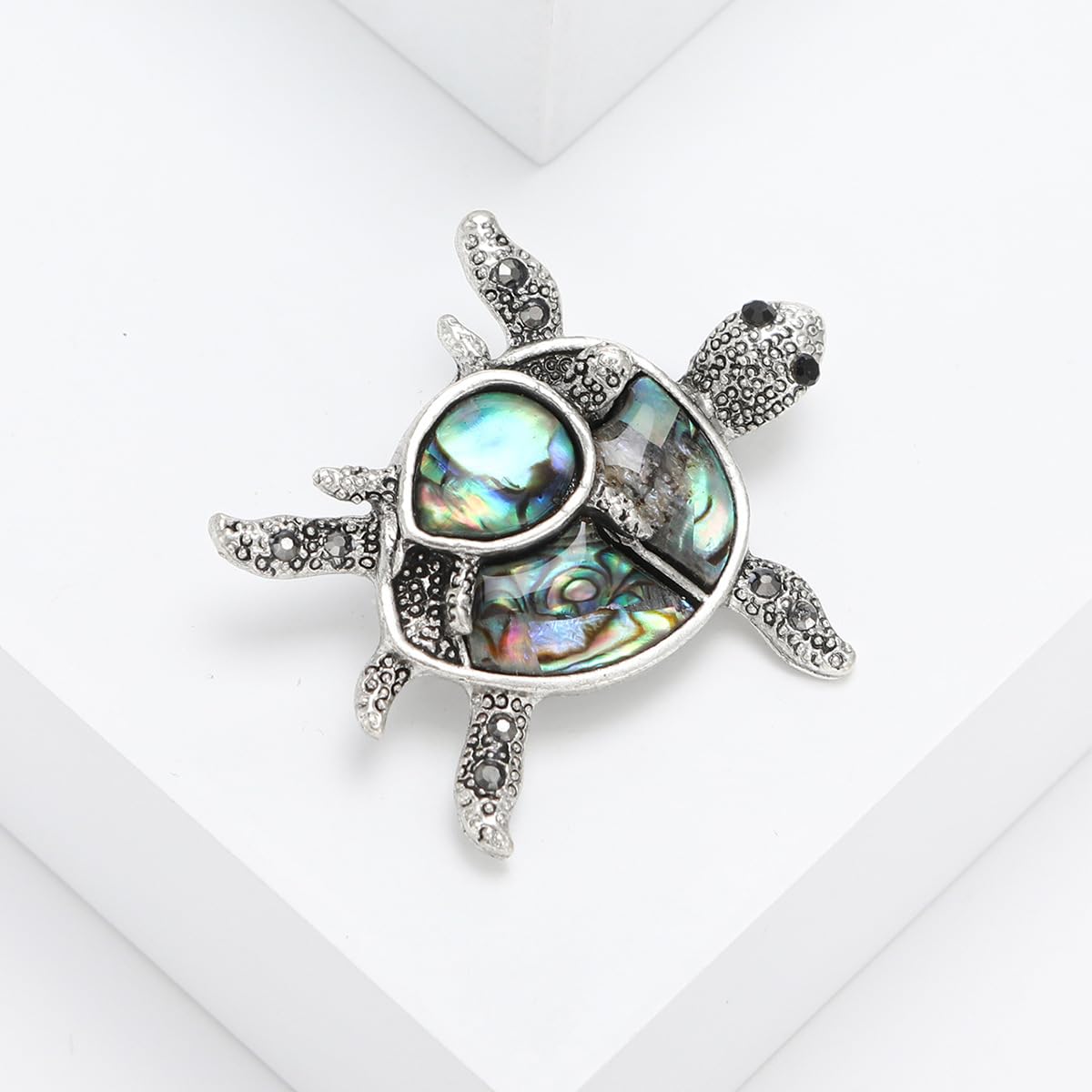 Sea Turtle Brooch for Women Abalone Shell Parent and Child Turtle Brooch Animal Jewelry Mother's Day Birthday for Mother Wife