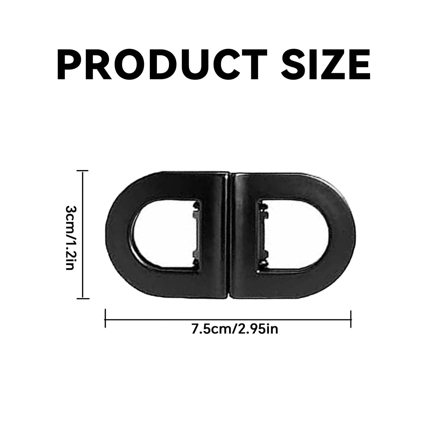 Upgrade Magnetic Hair Clips,Strong Hold Magnetic Styling Clips,Suitable for various hair types and everyday styling (E)