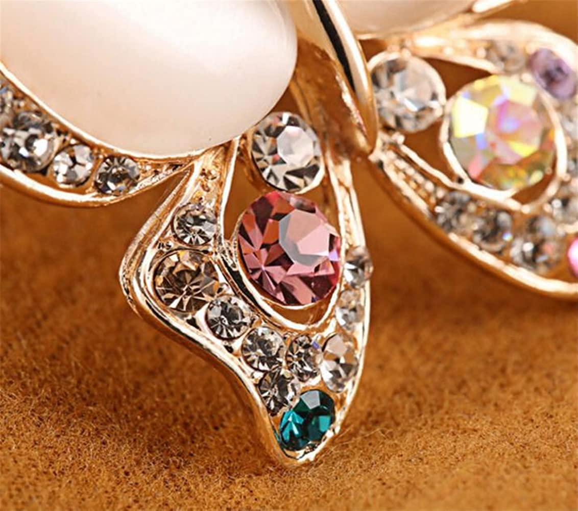Butterfly Brooch for Women Rhinestone Brooches Fashion Colorful Butterfly Brooch Fashion Wedding Jewelry