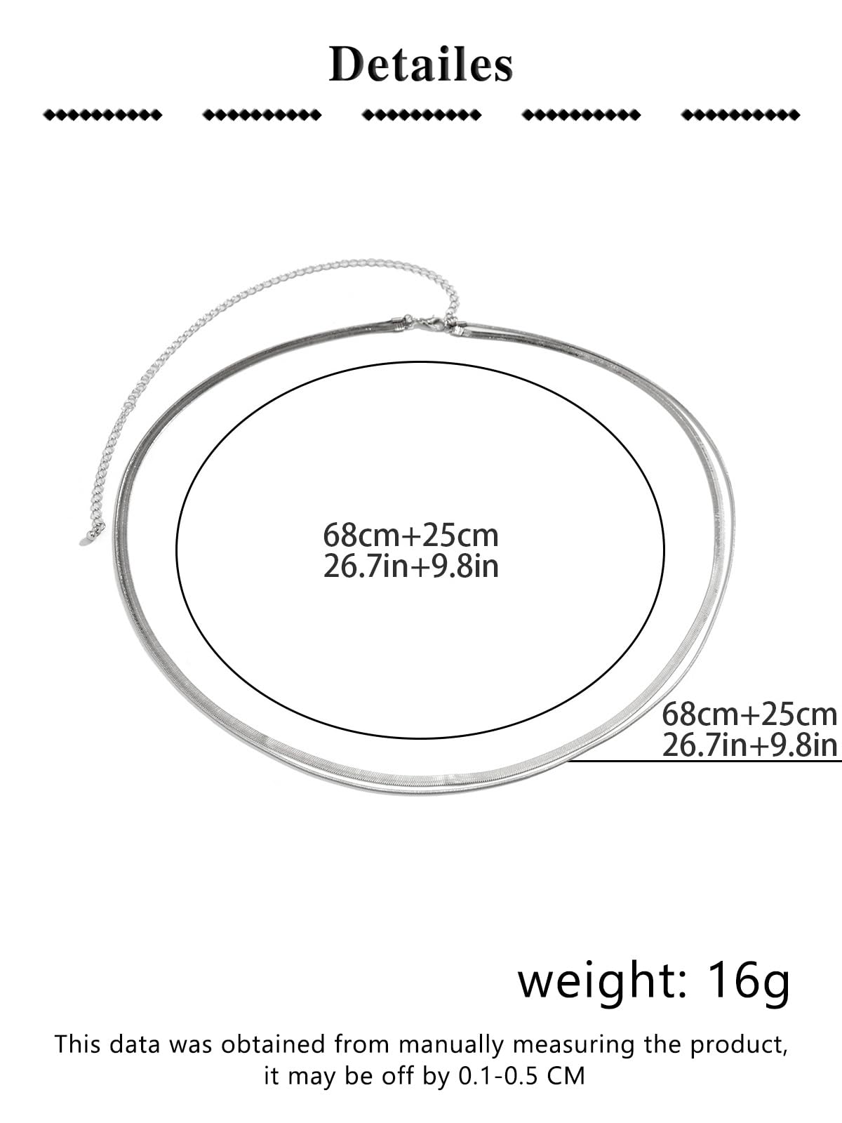 Longita Silver Waist Chain for Women Silver Belly Chain for Women Body Chains Stomach Chains Stacked Waist Belly Jewelry Trendy