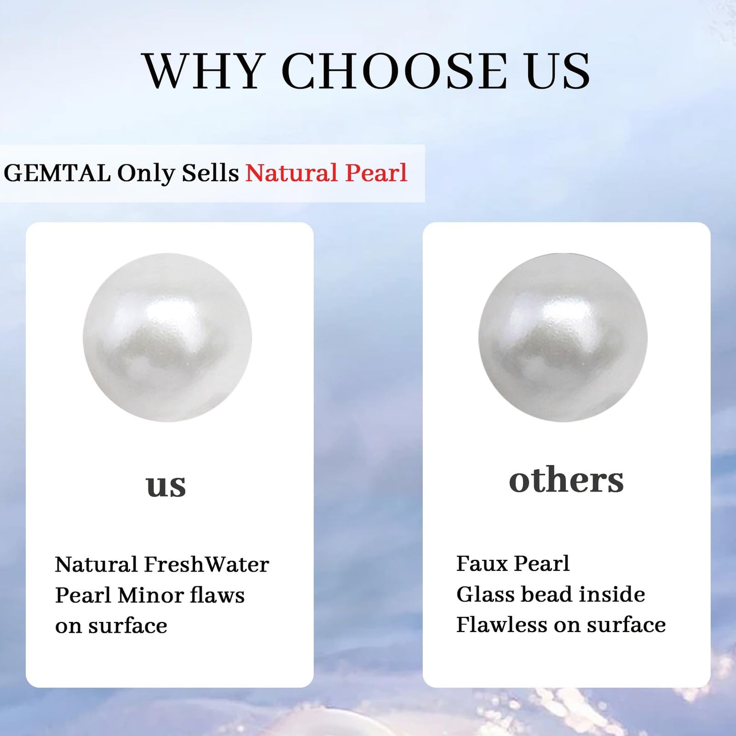GEMTAL Dainty Single Pearl Pendant Necklaces for Women Trendy,Turquoise Necklace Natural Gemstone Stone Beaded Choker,Delicate Round Freshwater Pearl Necklace Jewelry Gift for Women