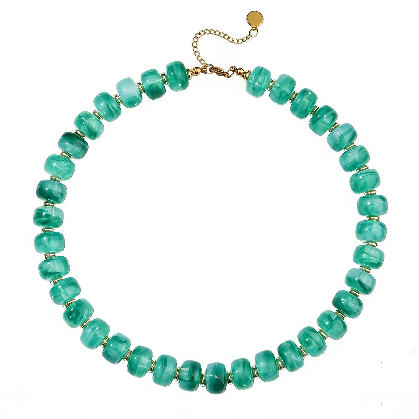 joymiao Beaded Necklaces Chunky Beaded Necklace Choker Necklace for Women Statement Necklaces Summer Beach Jewelry For Women