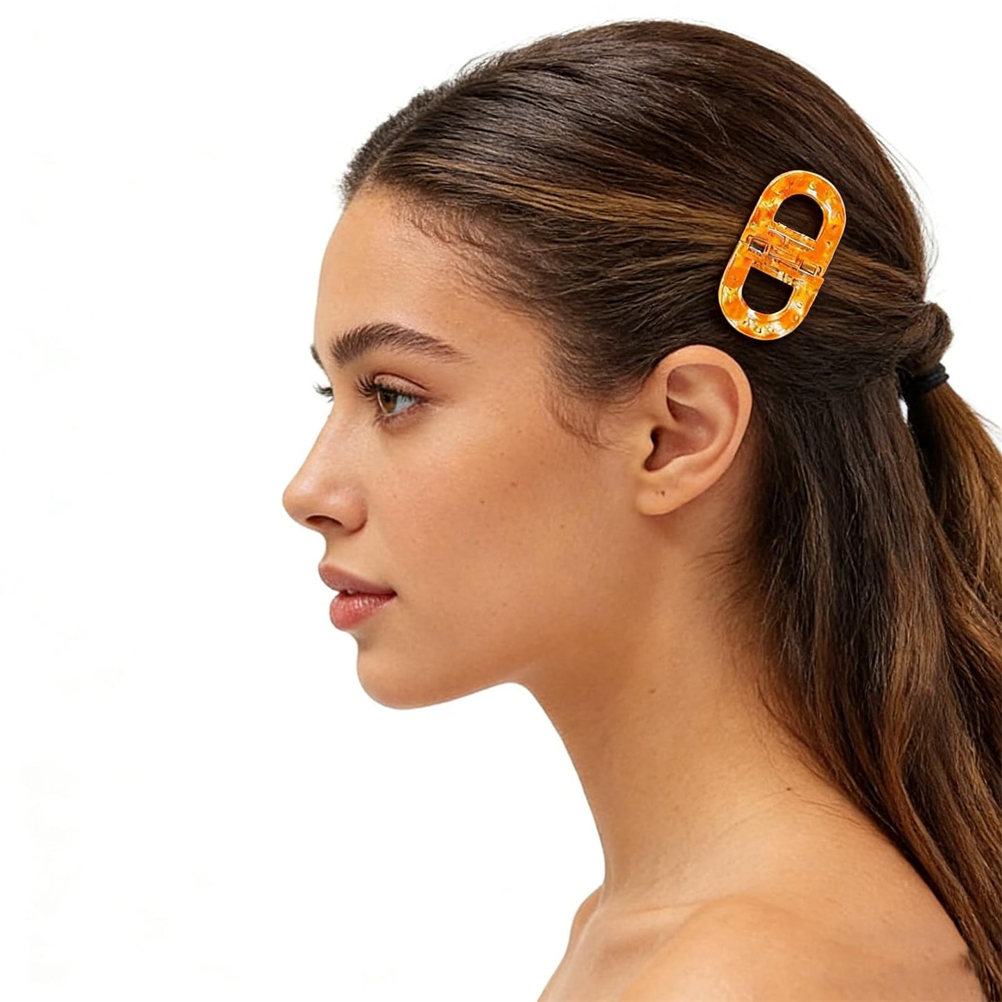 Magnet Hair Clips, Strong Hold No-Slip Magnetic Hair Styling Clips, No-Crease Sectioning Hair Accessories for Thin & Thick Hair (4PCS)