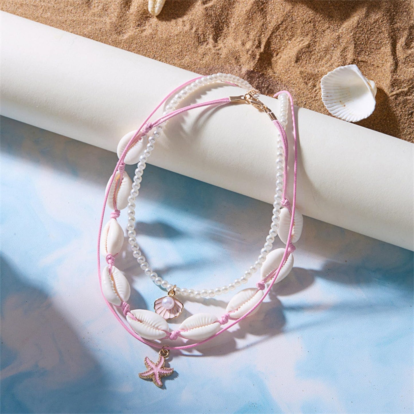 Your Always Charm Beach Shell Necklace For Women, Beach Jewelry, Vacation Outfits, Vacation Gift, Necklace Accessory, Themed Look