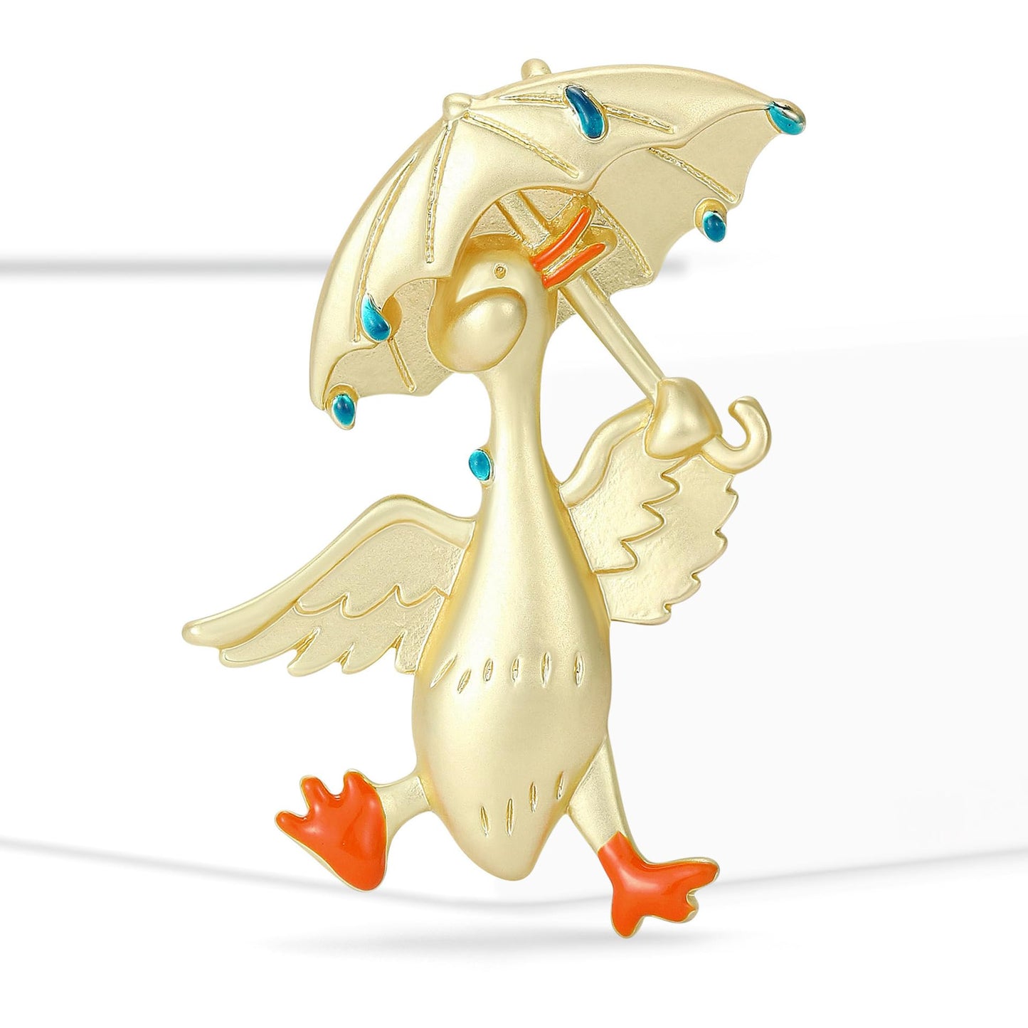 Duck Brooch for Women Cute Duck Pin Birthdays and Holidays for Family Friends