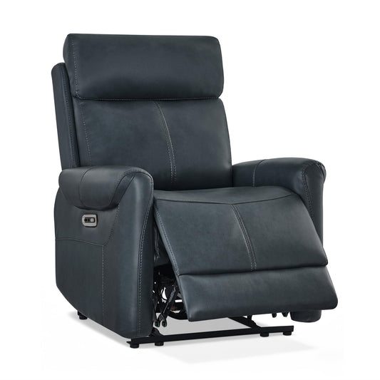 KISLOT Leather Recliner Chair for Adults Wall Hugger RV Recliner with USB Charging Ports Electric Power Reclining Sofa for Living Room Home Theater Seating Bedroom