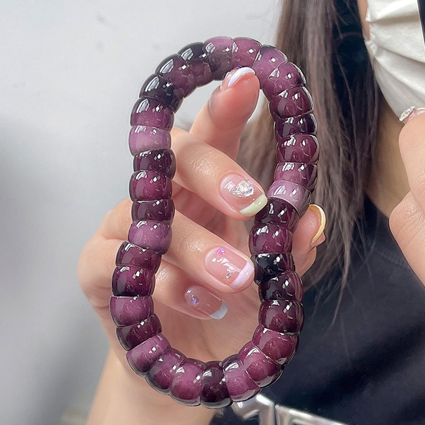 Embtrem Fidget Bracelet Bodhi Seeds Beaded Bracelets Zen Fidget Stretch Bracelets Alleviate Anxiety Stress Protection Healing Bodhi Jewelry Gifts for Women Men