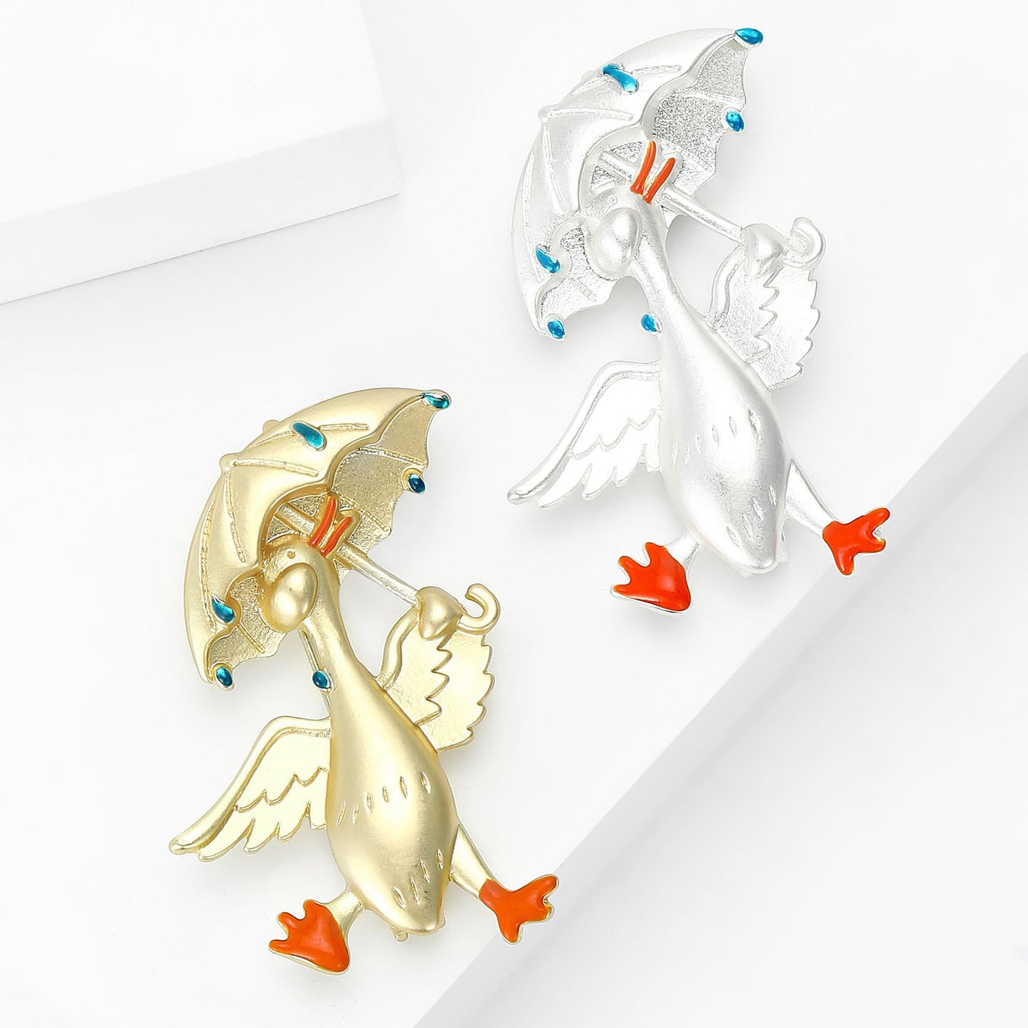 Duck Brooch for Women Cute Duck Pin Birthdays and Holidays for Family Friends
