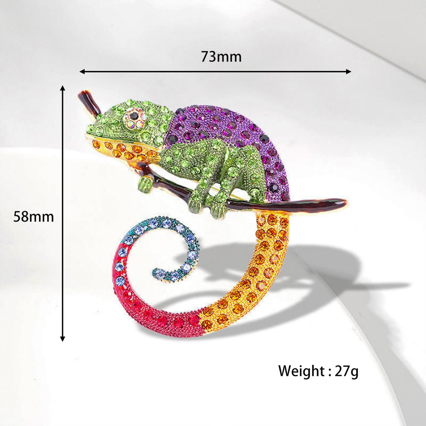HETICA Animal Brooch for Women, Funny and Cute Flower Brooch Safety Pins Clothing Backpack Hat Decoration Enamel Pins Fashion Women Brooches and Pins Jewelry
