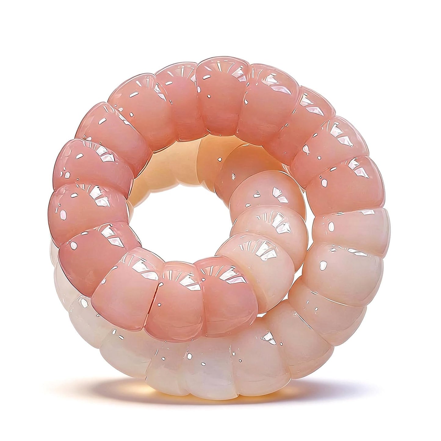 Embtrem Bodhi Root Fidget Bracelet for Women, Mudi Spinner Anxiety Bracelet, Natural Meditation Beads Stress Relief Jewelry, Elastic Calming Bracelet for Casual Outfit